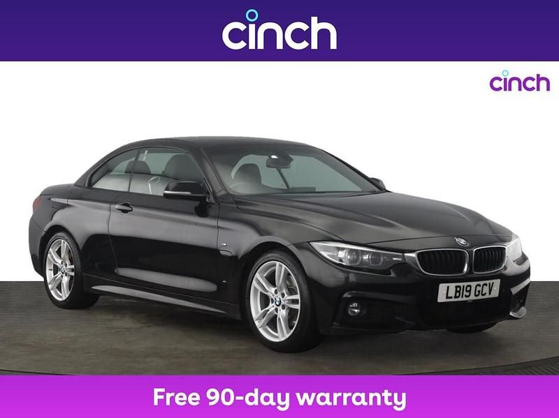 Black Used 2019 BMW 420 M Sport Cabriolet | £18,999 (Fair price) - Image 1/3