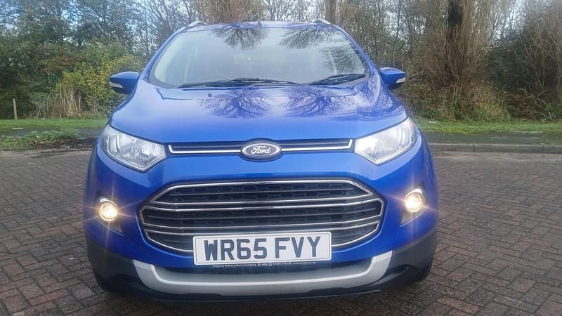 Used Ford Ecosport Titanium 95 HP (69 kW) 2015 Blue SUV