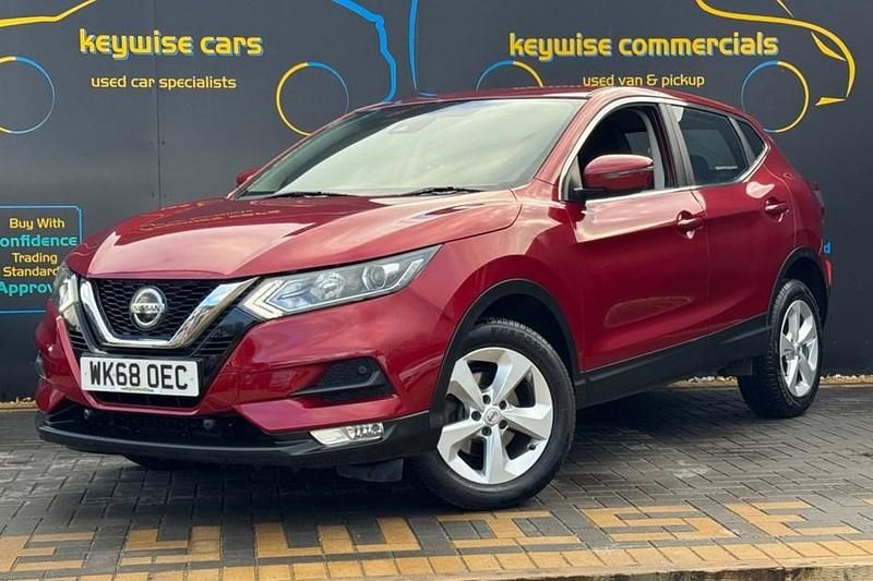 Used Nissan Qashqai Acenta Premium 115 HP (84 kW) 2018 Red SUV