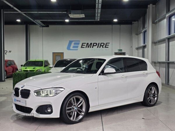 White Used 2018 BMW 120 M Sport Hatchback | £14,995 (Fair price) - Image 1/4