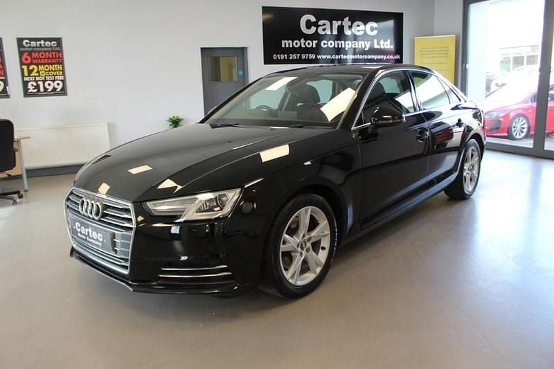Used Audi A4 Comfort 190 HP (139 kW) 2017 Black Sedan