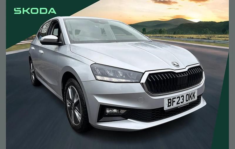 Used Skoda Fabia SE L 108 HP (79 kW) 2023 Silver Hatchback