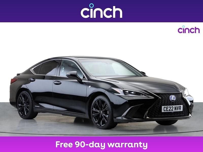 Black Used 2022 Lexus ES300H Sport Line Sedan | £25,999 (Good price) - Image 1/3