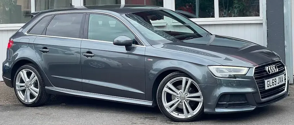 Used Audi A3 Sportback S-Line 150 HP (110 kW) 2019 Grey Hatchback
