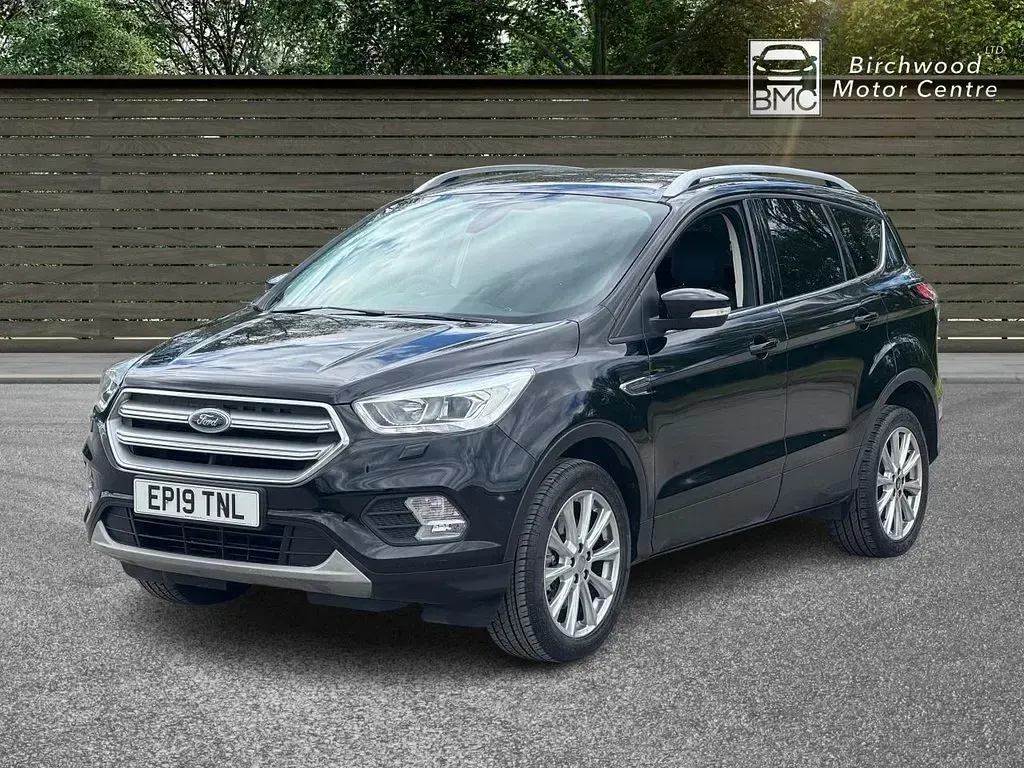 Used Ford Kuga Titanium 150 HP (110 kW) 2019 Black SUV
