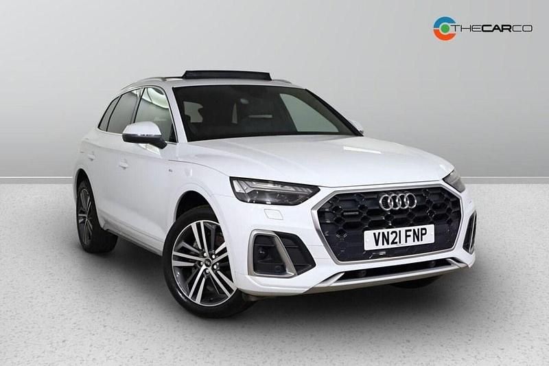 White Used 2021 Audi Q5 S-Line SUV | £25,475 (Fair price) - Image 1/1