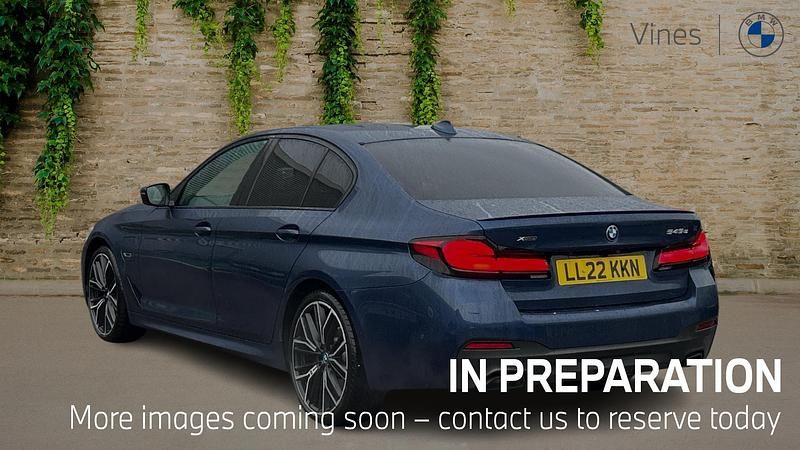 Used BMW 545e M Sport 389 HP (286 kW) 2022 Blue