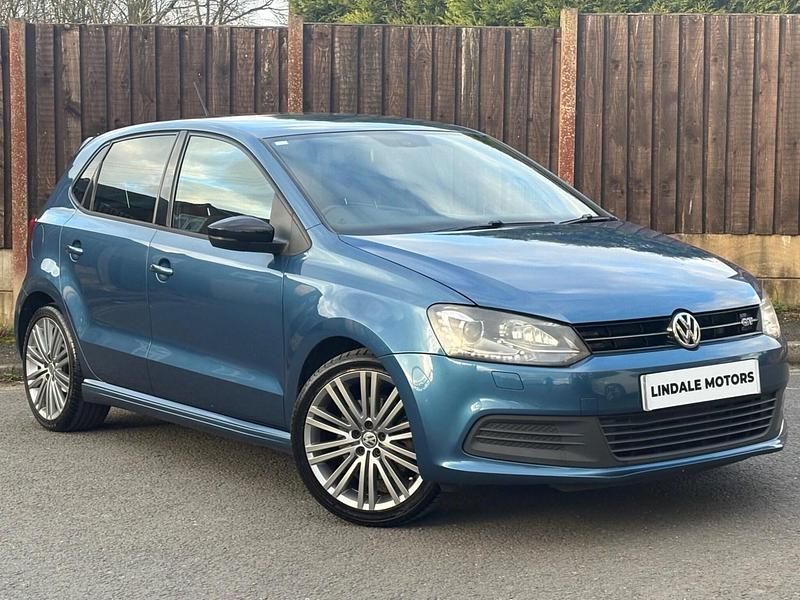 Used VW Polo BlueGT 140 HP (102 kW) 2013 Blue Hatchback