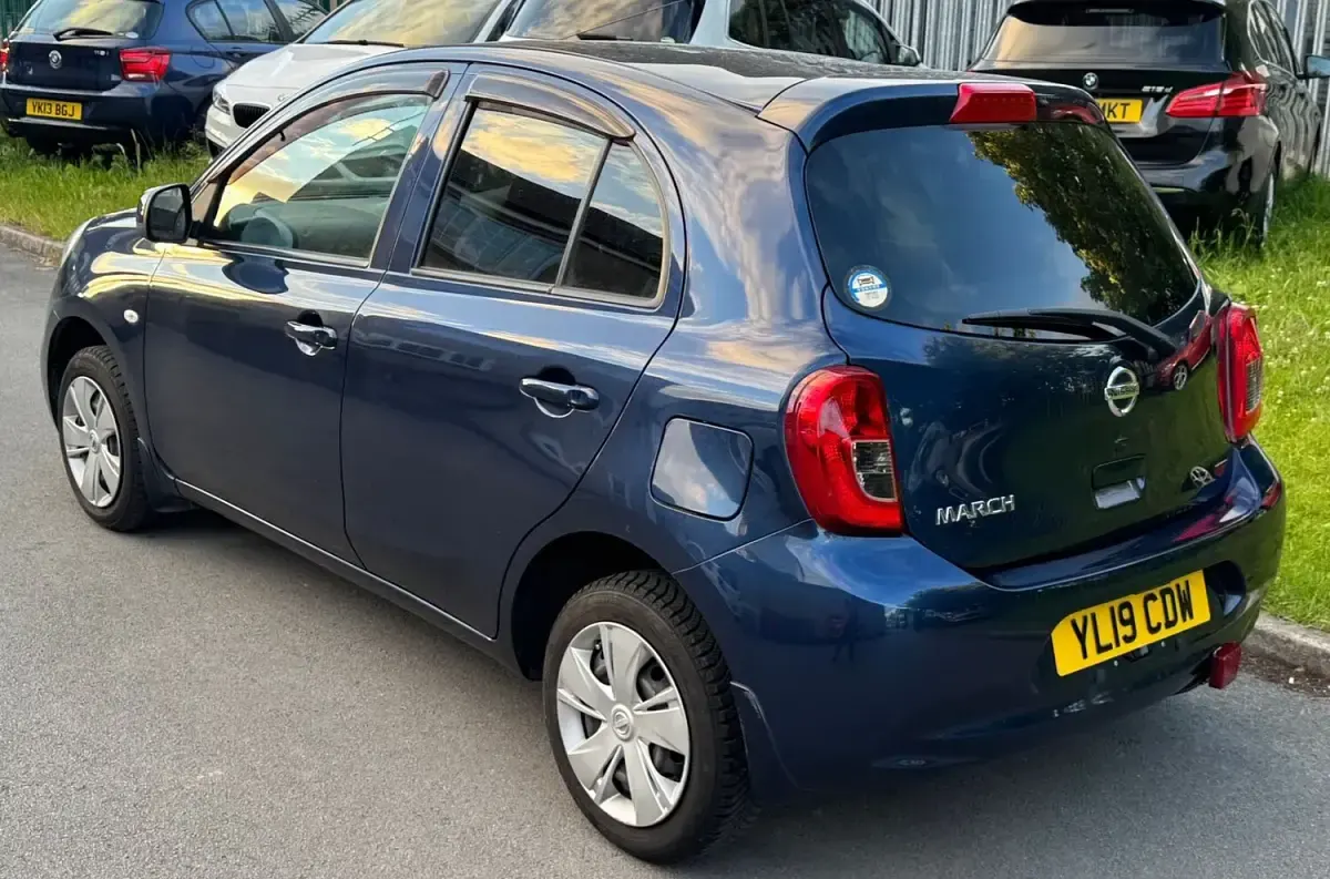 Used Nissan Micra Acenta 2019 Blue Hatchback