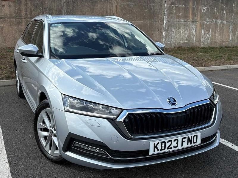 Silver Used 2023 Skoda Octavia SE L Estate | £23,743 (Fair price) - Image 1/4