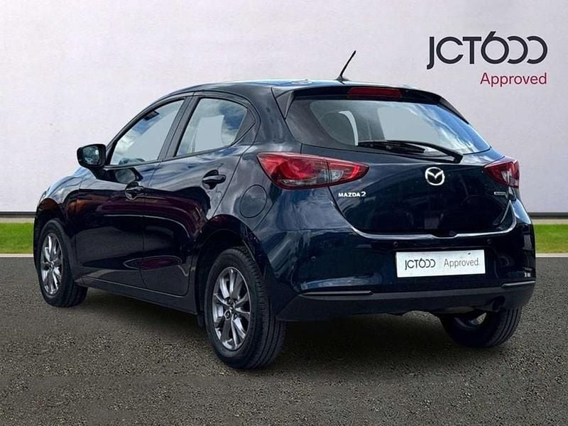 Begagnad Mazda 2 88 HK (64 kW) 2020 Blå Halvkombi