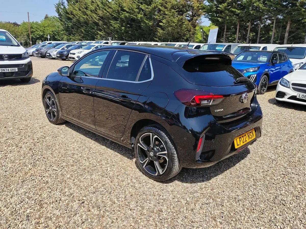 Used Vauxhall Corsa Ultimate 100 HP (73 kW) 2022 Black Hatchback