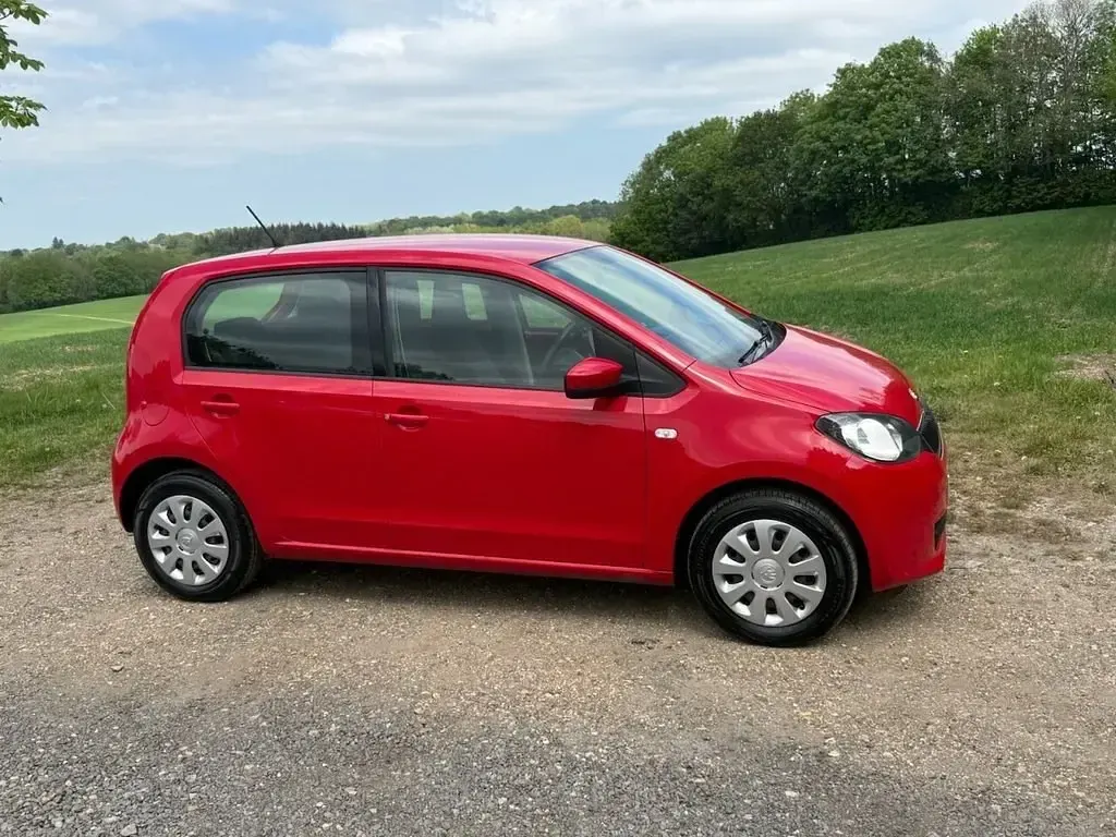 Gebraucht Skoda Citigo SE 60 PS (44 kW) 2014 Rot Kleinwagen