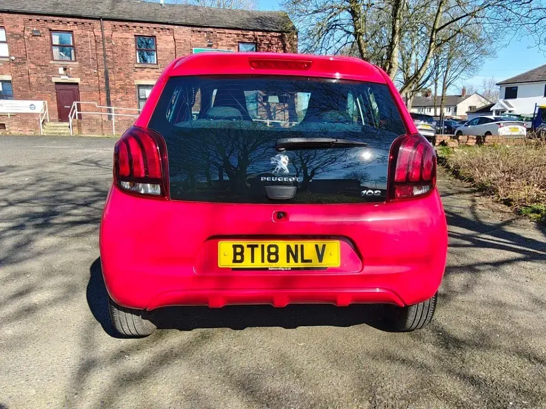 Used Peugeot 108 Active 2018 Red Hatchback