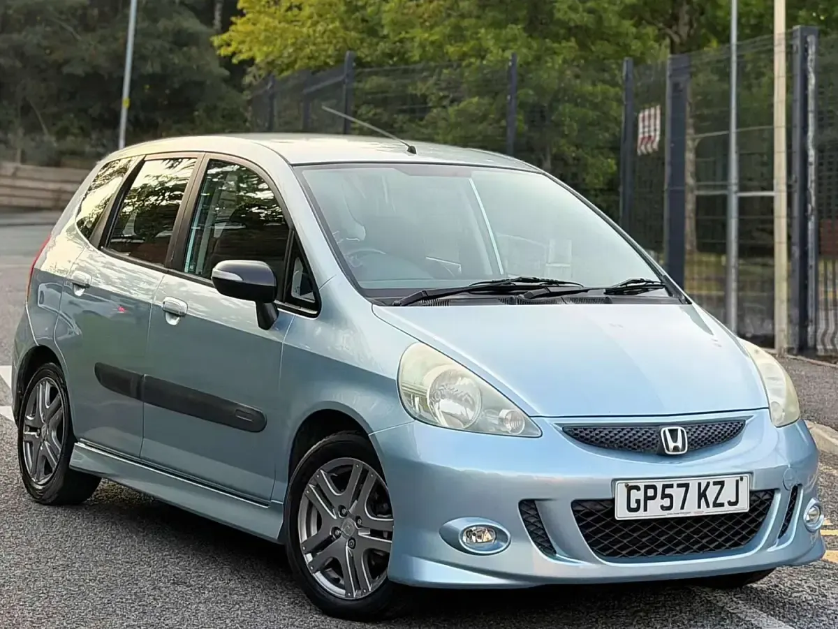 Used Honda Jazz Sport 82 HP (60 kW) 2008 Blue Hatchback