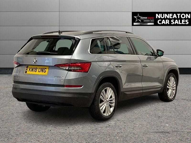 Used Skoda Kodiaq SE L 190 HP (139 kW) 2018 Grey SUV