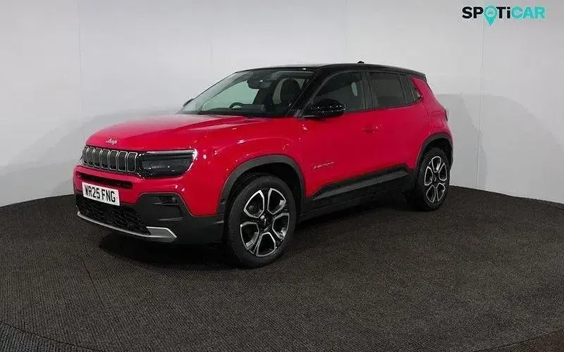 Used Jeep Avenger Summit 101 HP (74 kW) 2025 Red/black SUV