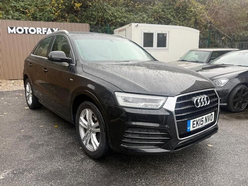 Begagnad Audi Q3 S-Line 2015 Svart SUV