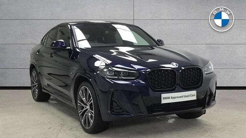 Blue Used 2025 BMW X4 M Sport SUV | £47,995 (Fair price) - Image 1/4