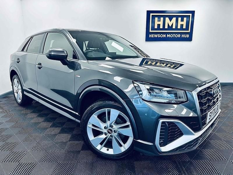 Grey Used 2021 Audi Q2 S-Line SUV | £20,750 (Fair price) - Image 1/3