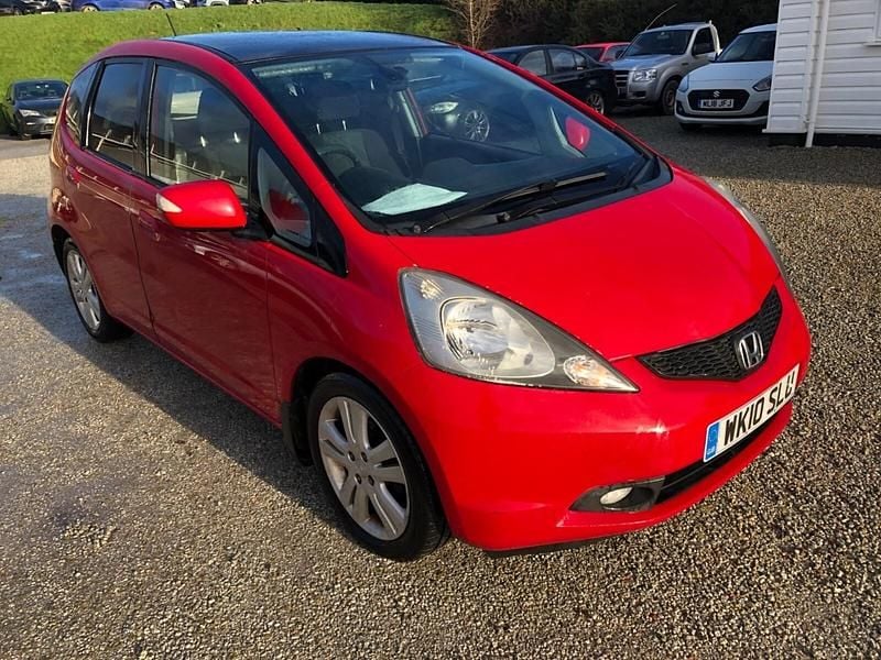 Red Used 2010 Honda Jazz EX Hatchback | £5,497 (Fair price) - Image 1/4