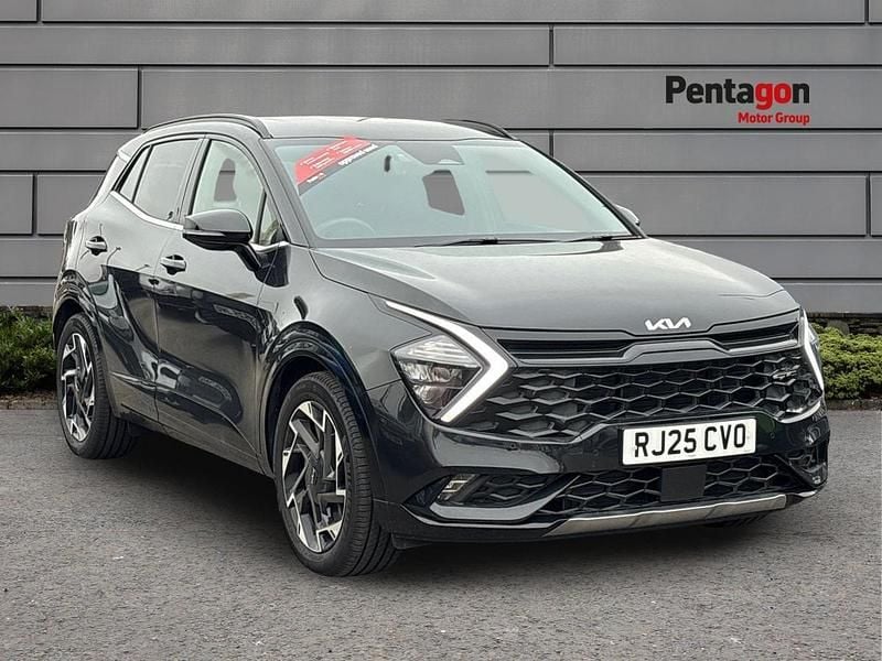 Black Used 2025 Kia Sportage GT-Line SUV | £27,795 - Image 1/4