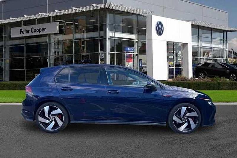 Used VW Golf VIII GTI 245 HP (180 kW) 2021 Blue Hatchback