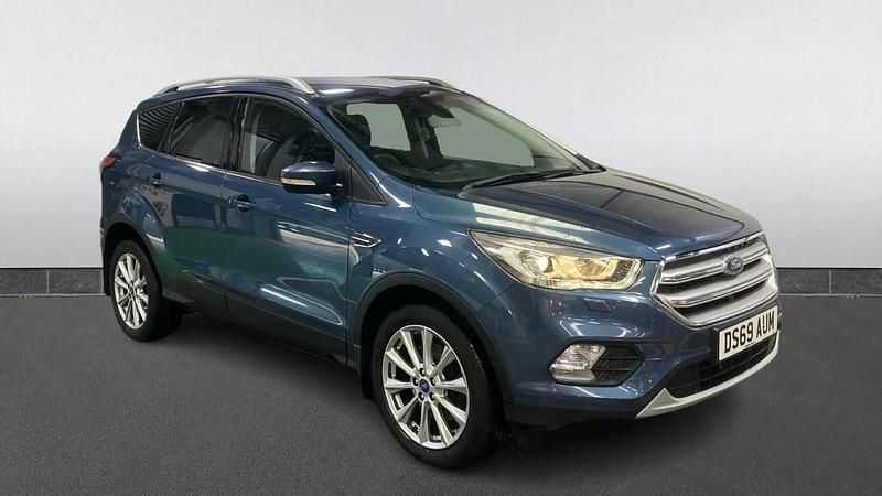Used Ford Kuga Titanium 150 HP (110 kW) 2019 Blue SUV