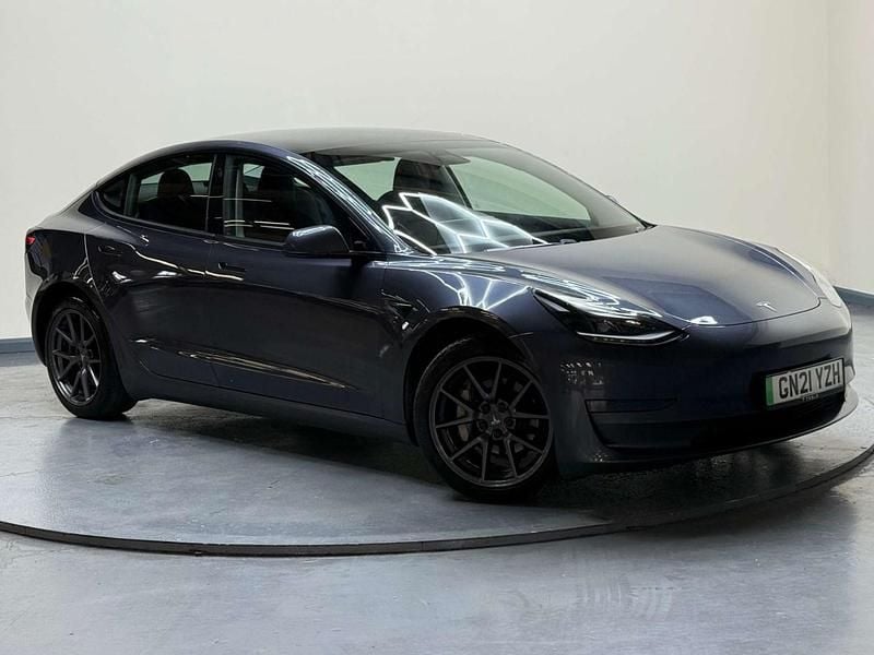 Grey Used 2021 Tesla Model 3 Long Range AWD Sedan | £15,250 (Fair price) - Image 1/4