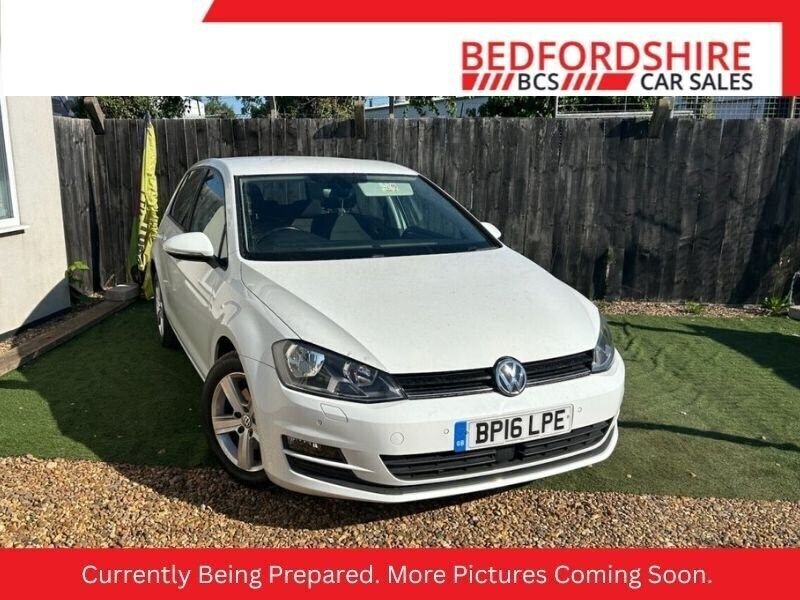 White Used 2016 VW Golf VII Edition Hatchback | £8,550 (Fair price) - Image 1/3