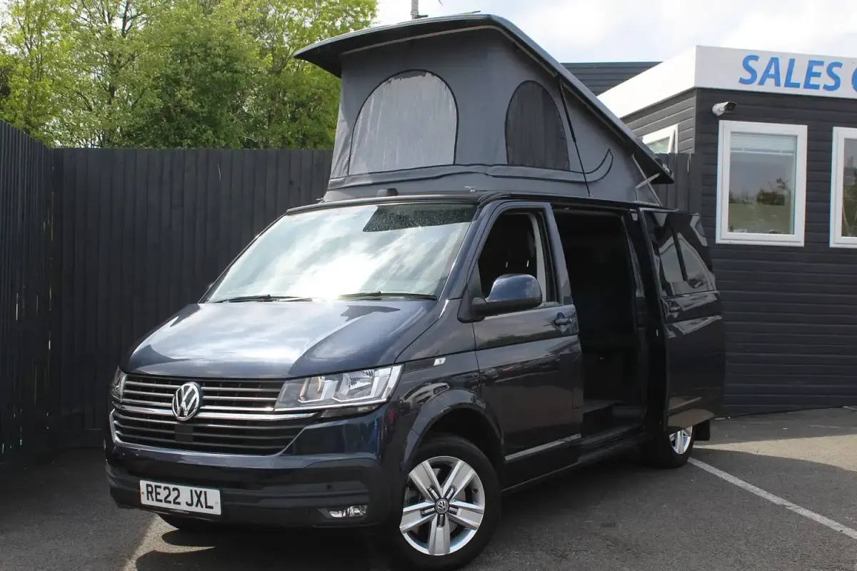 Used VW Transporter Highline 2022 Blue Van