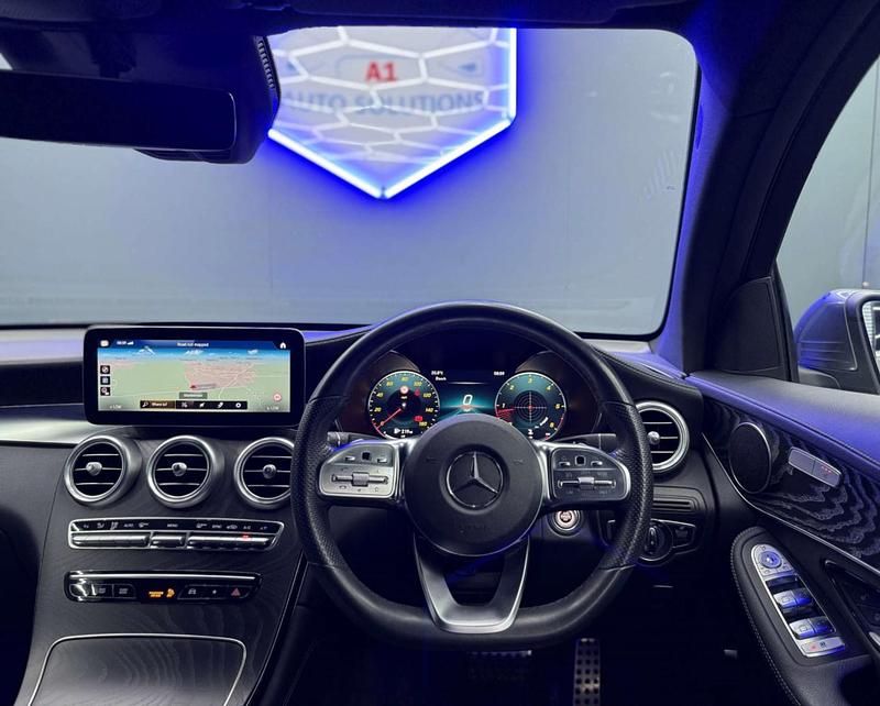 Used Mercedes GLC220 AMG Line Premium 194 HP (142 kW) 2019 Grey Coupe