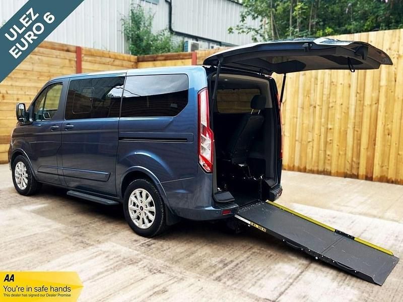 Blue Used 2019 Ford Tourneo Custom Titanium MPV | £23,945 (A bit pricey) - Image 1/3