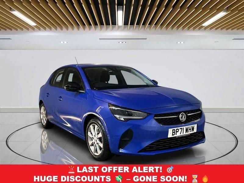 Blue Used 2022 Vauxhall Corsa Edition Hatchback | £9,949 (Good price) - Image 1/3