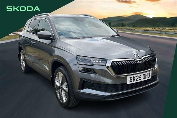 Grey Used 2025 Skoda Karoq SE L SUV | £28,695 (A bit pricey) - Image 1/4