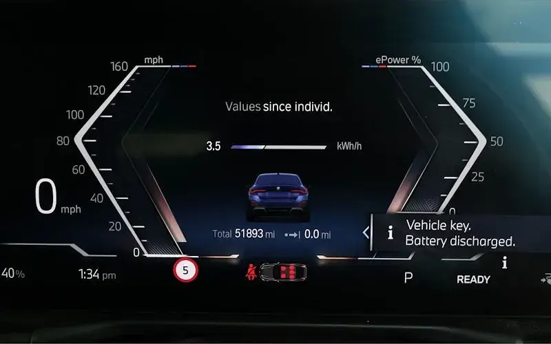 Used BMW i4 M Sport 400 kW (544 HP) 2022 Blue Sedan