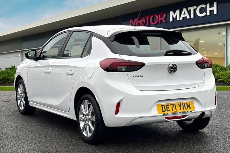 Used Vauxhall Corsa 2021 White Hatchback