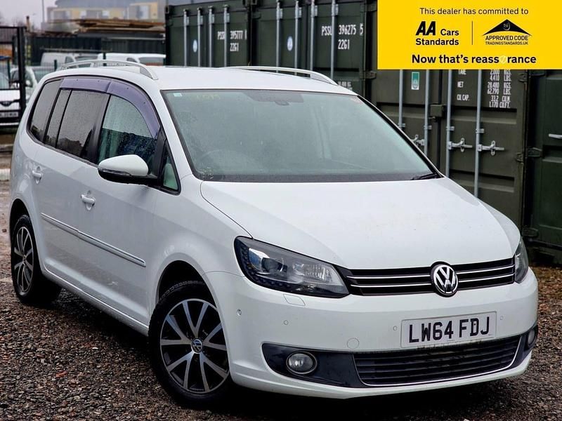Used VW Touran SE 140 HP (102 kW) 2014 White MPV