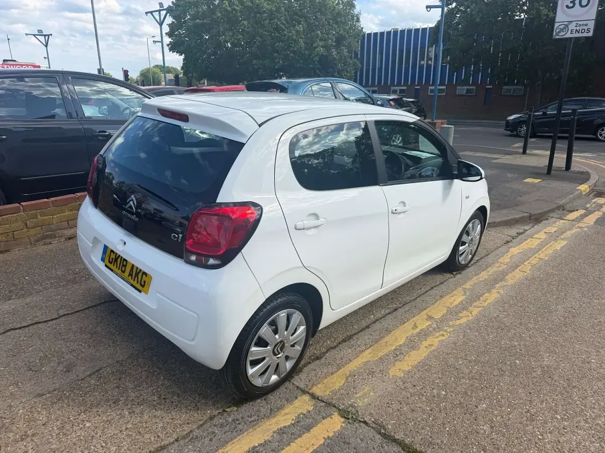 Used Citroën C1 Feel 2018 White Hatchback