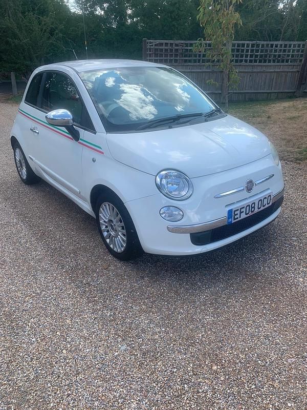 White Used 2008 Fiat 500 Pop Hatchback | £890 (Super price) - Image 1/4