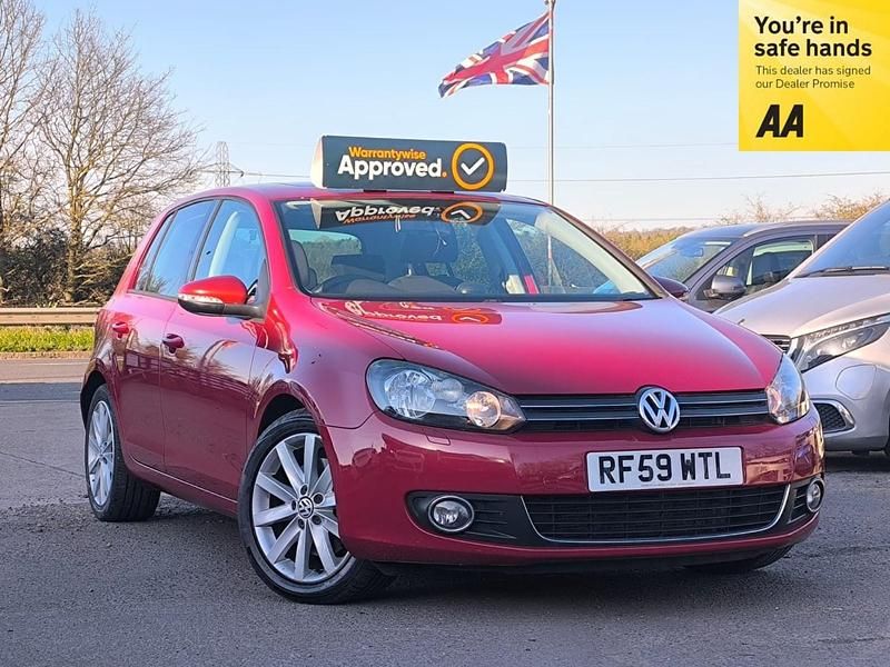 Used VW Golf VI GT 160 HP (117 kW) 2010 Red Hatchback