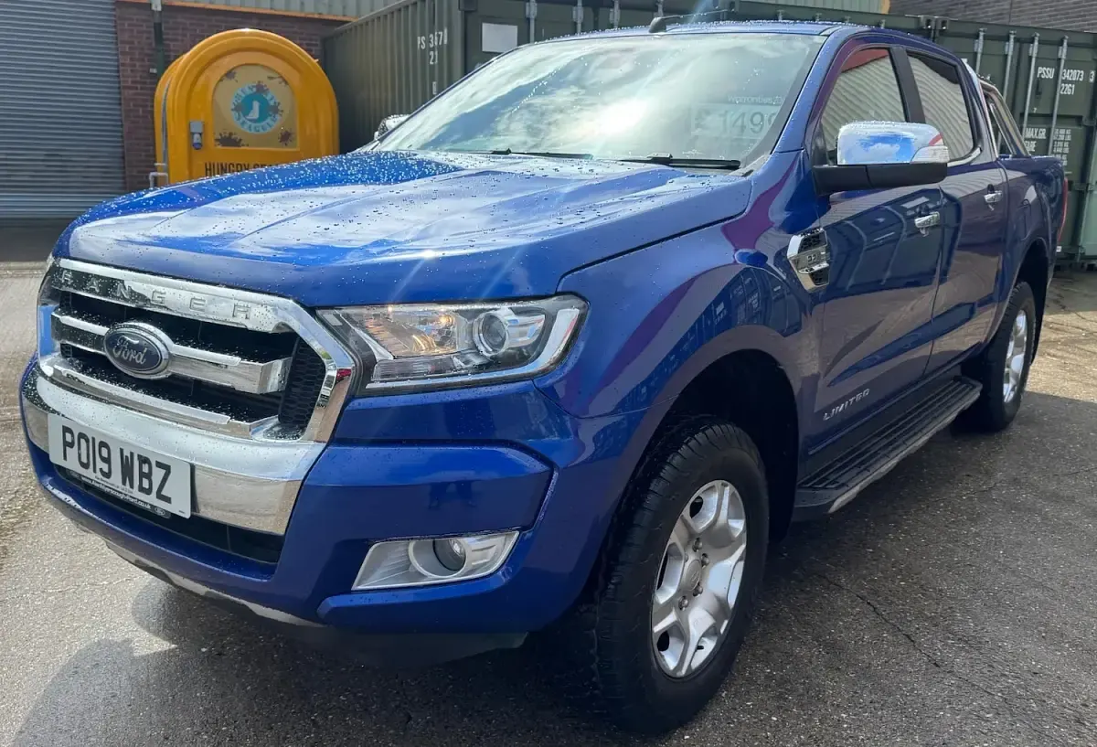 Used Ford Ranger Limited 160 HP (117 kW) 2019 Blue Pickup