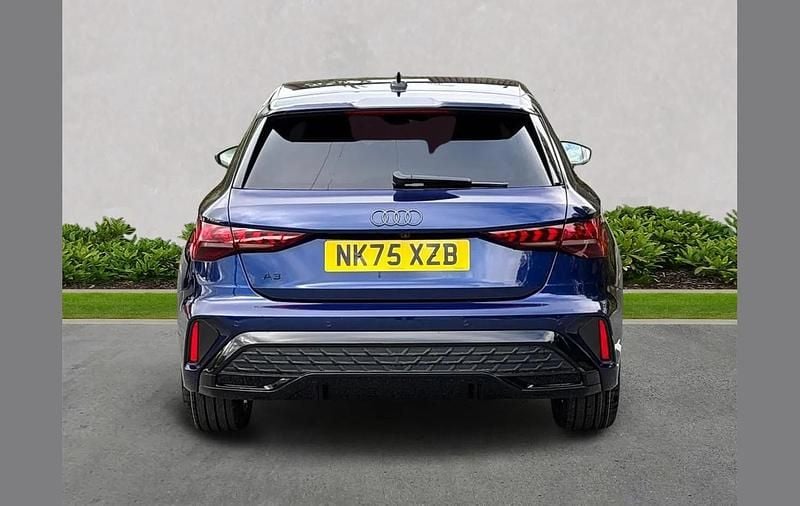 Used Audi A3 Black Edition 147 HP (108 kW) 2025 Blue Hatchback