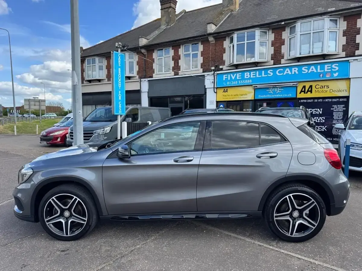 Used Mercedes GLA220 AMG line 177 HP (130 kW) 2016 Grey SUV