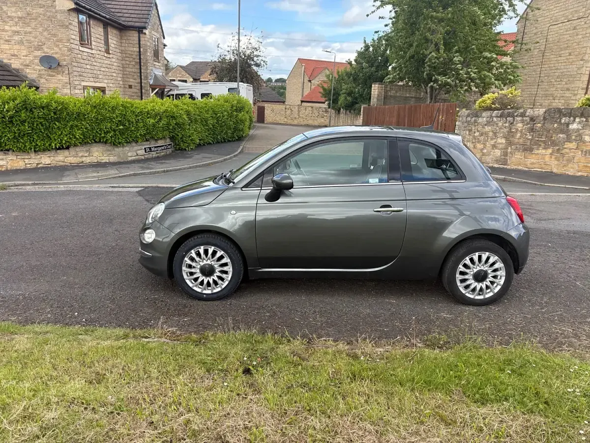 Used Fiat 500 Lounge 69 HP (50 kW) 2017 Grey Hatchback