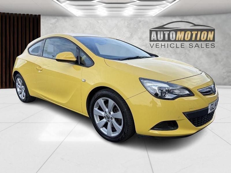 Used Vauxhall Astra GTC Sport 2014 Yellow Hatchback