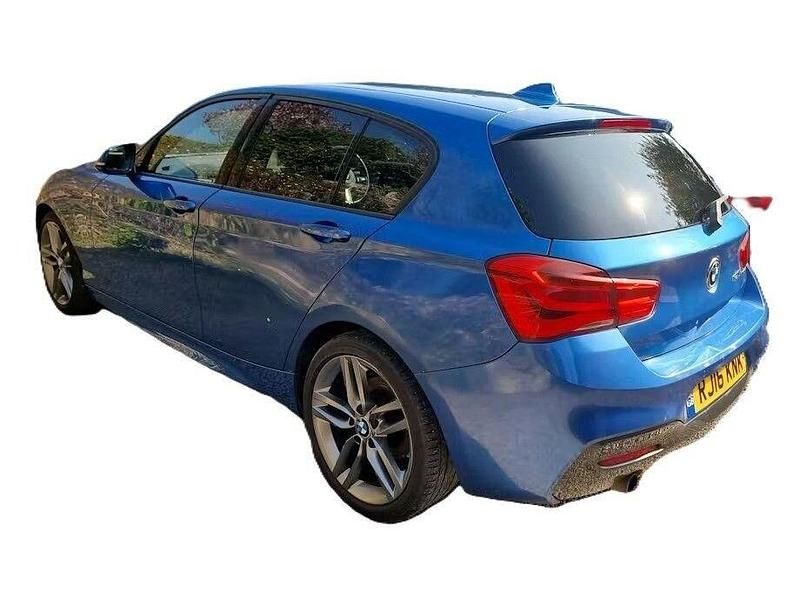 Used BMW 120 M Sport 177 HP (130 kW) 2016 Blue Hatchback