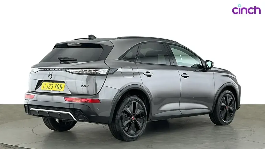 Used DS Automobiles DS7 Crossback Performance Line Plus 130 HP (95 kW) 2023 Grey SUV