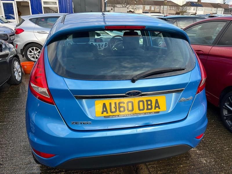 Used Ford Fiesta Zetec 2010 Blue Hatchback