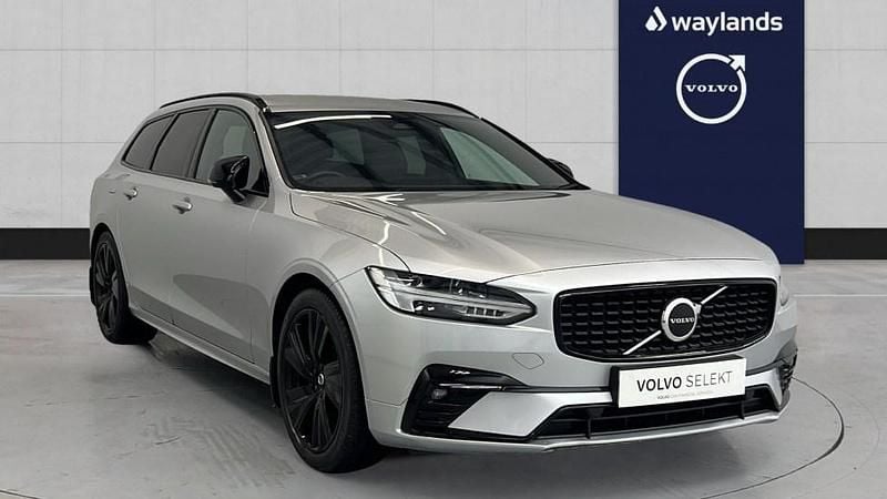 Silver Used 2021 Volvo V90 R-Design Estate | £24,700 (Good price) - Image 1/4